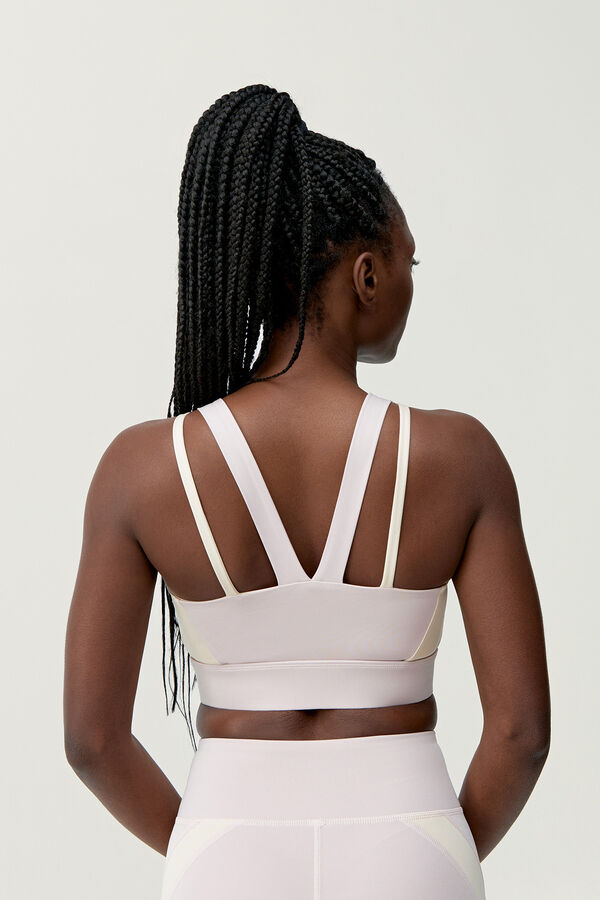 Born Living Yoga Top Latika Pink Soft/Tapioca Soft rosa