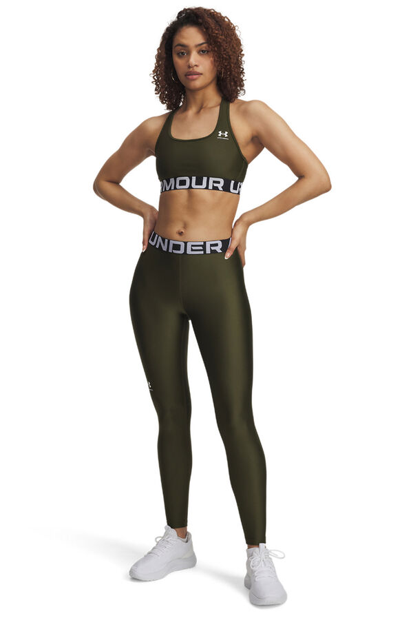Under Armour Leggings longas femininas bege