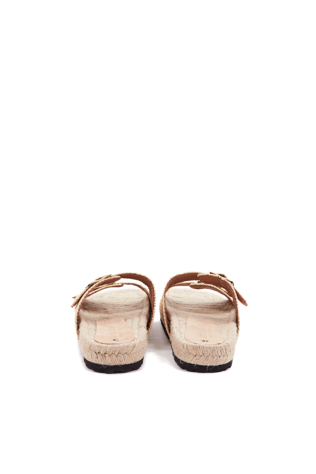 Abbacino Sand&aacute;lia rasa de mulher de esparto