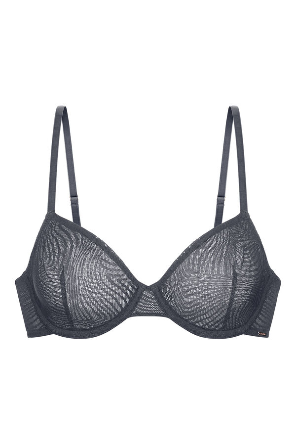 Dorina Sutiã com enchimento sem com aro cinzento