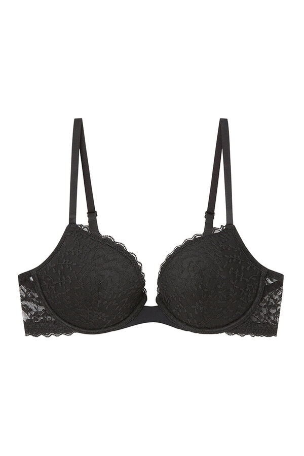 Women'secret BEAUTIFUL Sujetador encaje negro negro