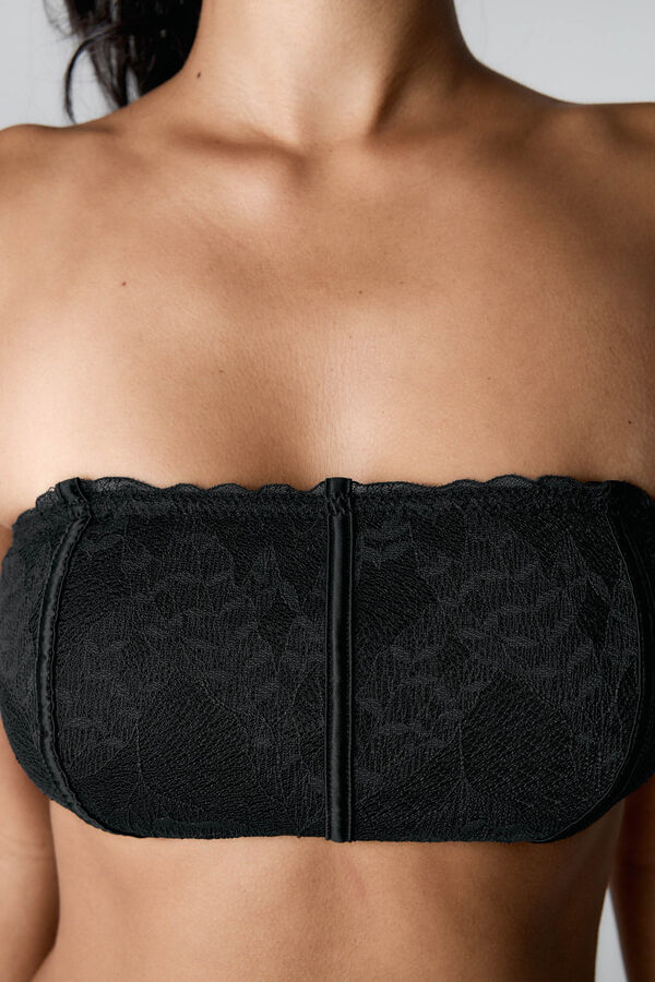 Black Limba Soutien Bandeau Vanya Soutien preto