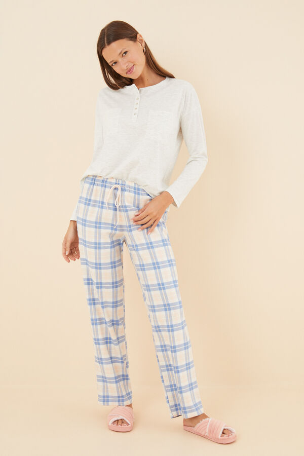 Women'secret T-shirt em 100% algod&atilde;o com bolsos em bege bege