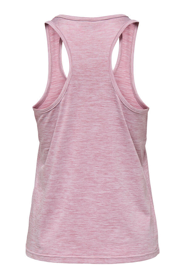 Only Play Camiseta t&eacute;cnica de tirantes espalda nadadora morado/lila