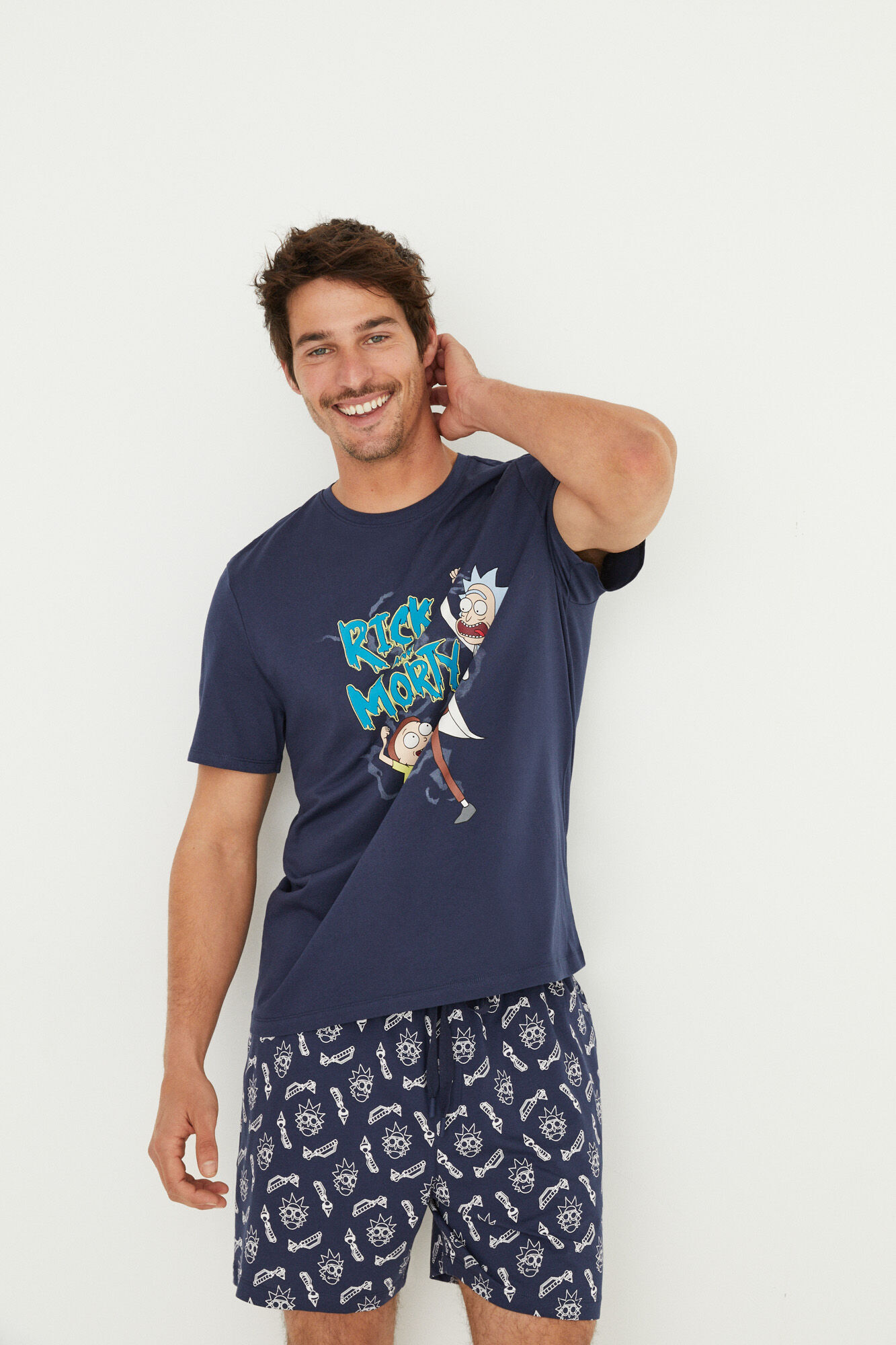 Pijamas cheap cortos hombre