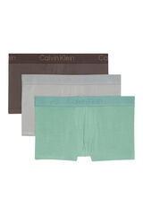Calvin Klein Pack de 3 boxers  marr&oacute;n