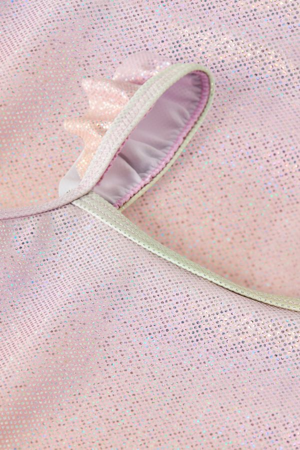 Name it Fato de banho de brilho de menina rosa