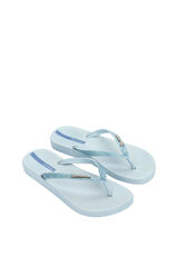 Ipanema Chancla tira brillo azul