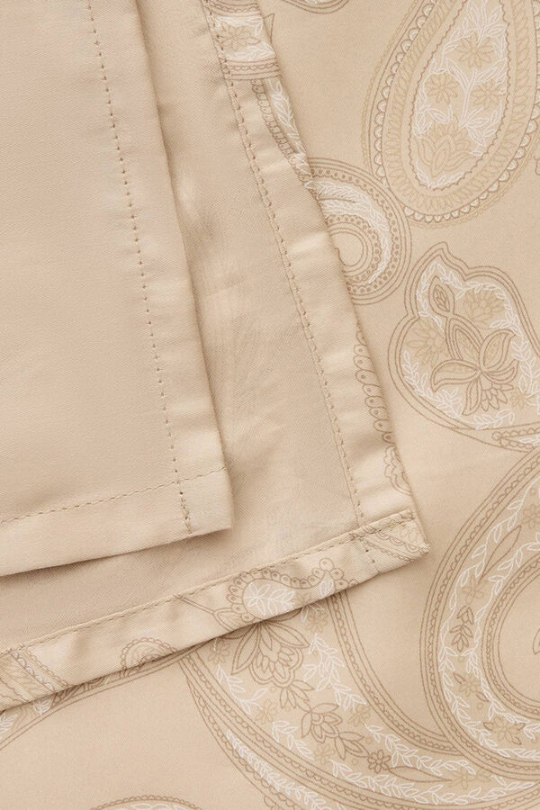 Textura Capa de edredom de cetim estampada estampado