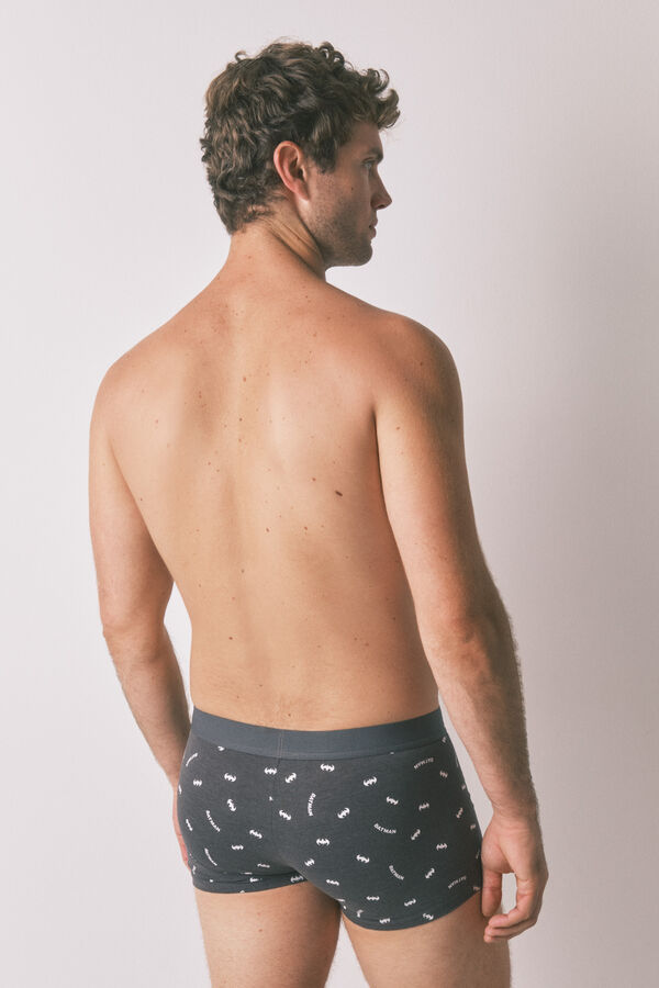 Women'secret Pacote com 2 boxers cinza do Batman cinzento