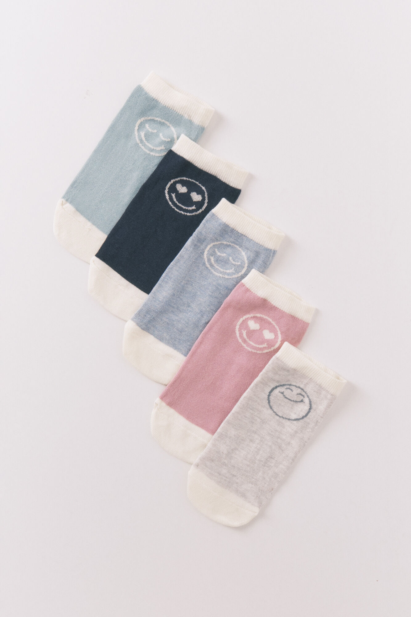 Women'secret Pacote de 3 meias curtas Smiley 