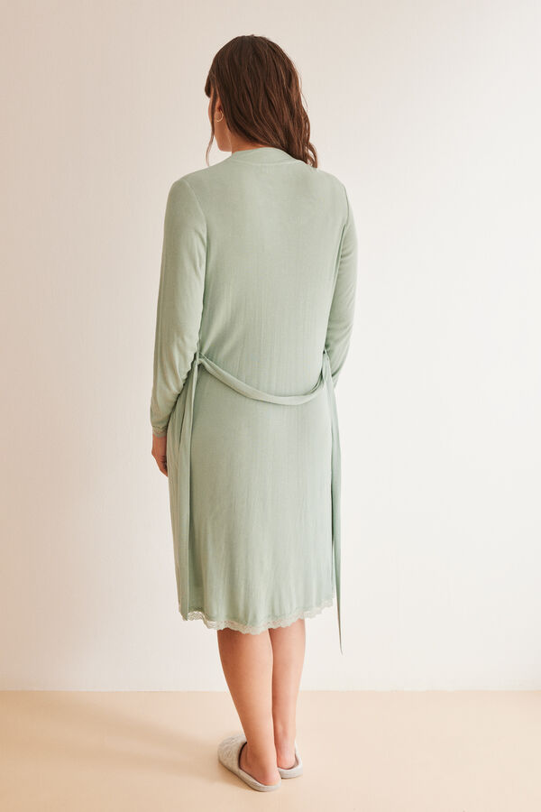 Women'secret Bata "maternity" verde canal&eacute; verde