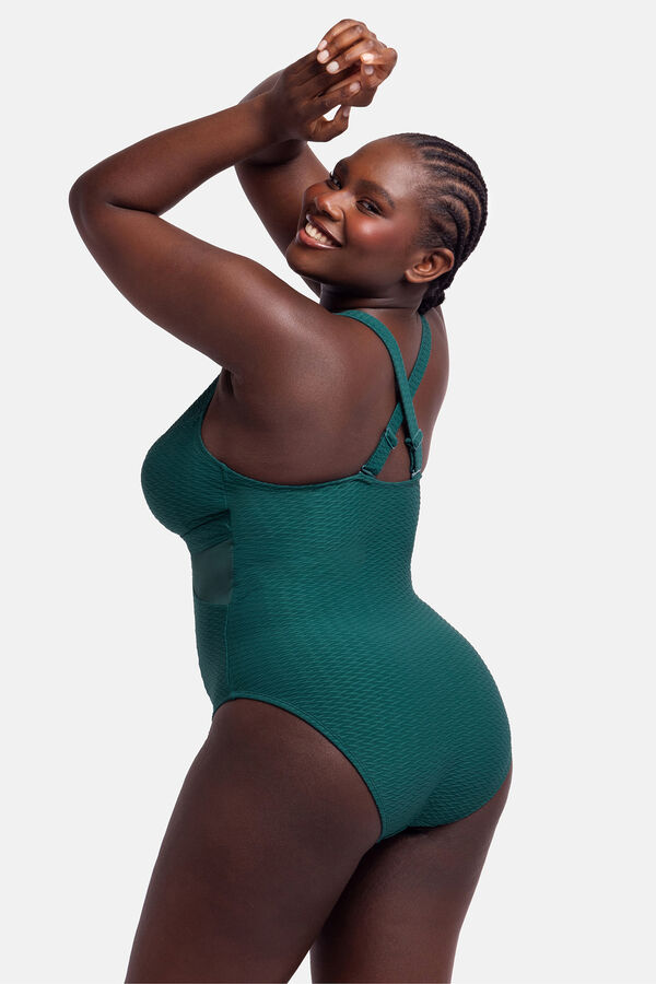 Dorina Mai&ocirc; shapewear/moldador verde verde