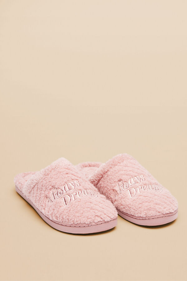 Women'secret Zapatillas casa La Vecina Rubia rosa