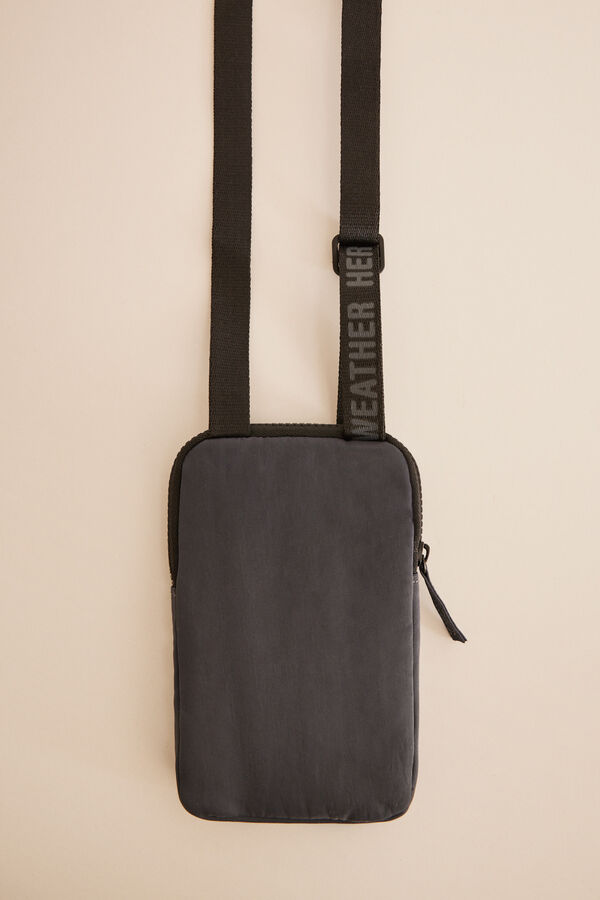 Women'secret Funda m&oacute;vil nylon gris gris