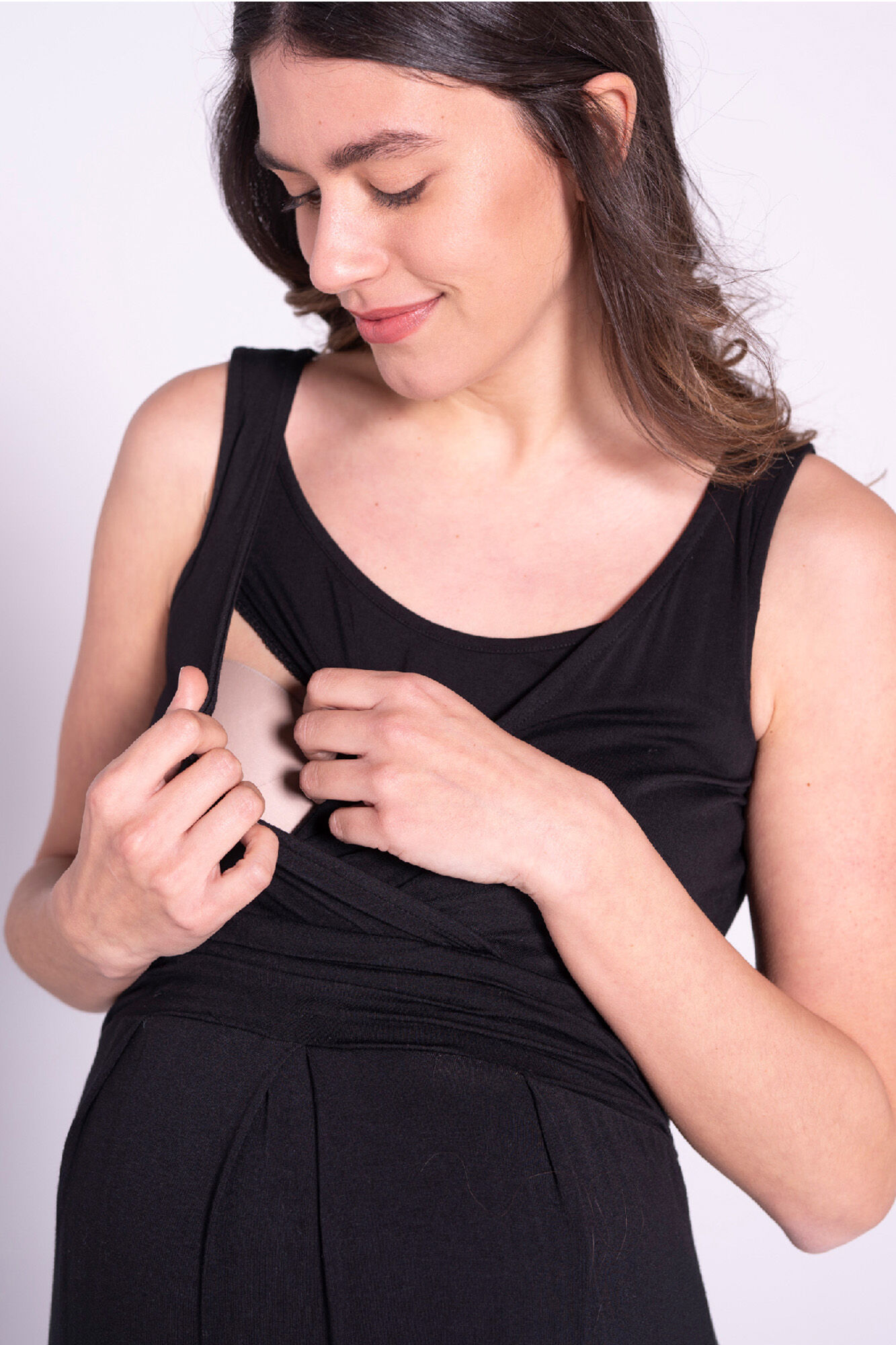 Ohma! Vestido cruzado de lactancia