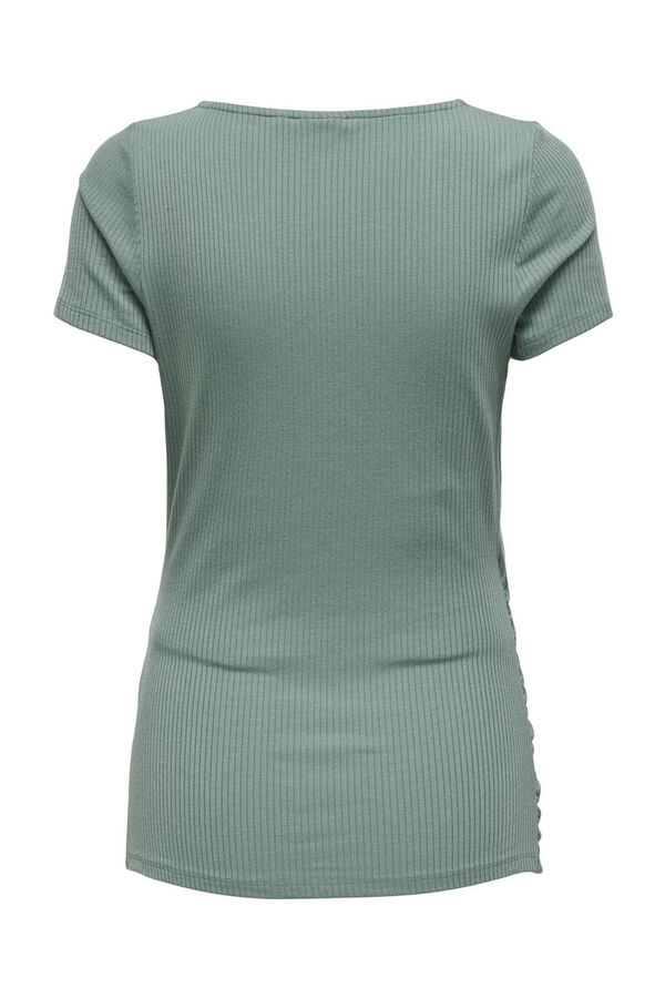 Only Maternity Top gola bico maternity cinzento