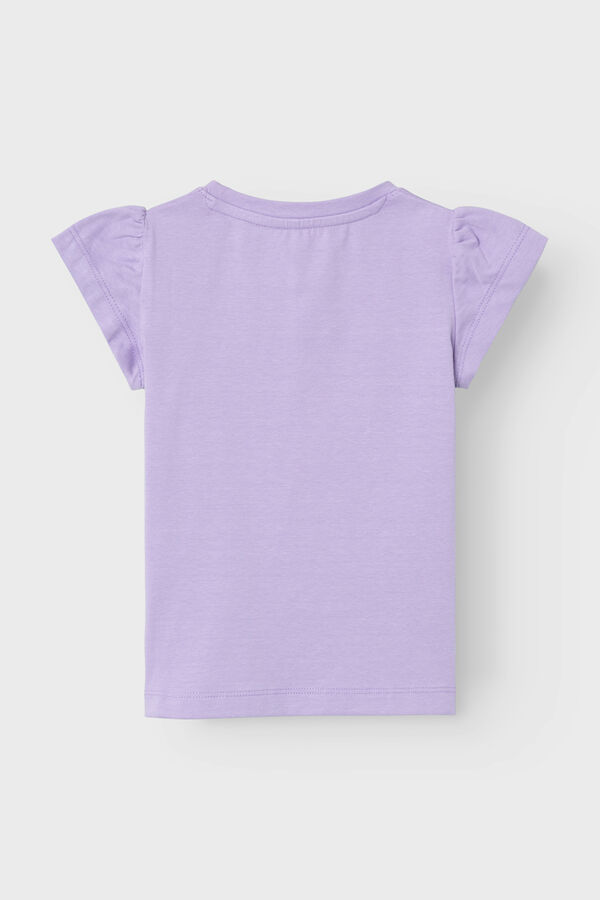 Name it Camisola sem manga de Snoopy rosa