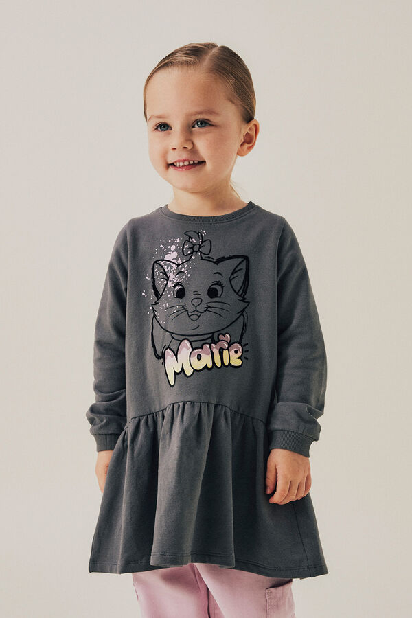 Name it Vestido de menina Maria cinzento