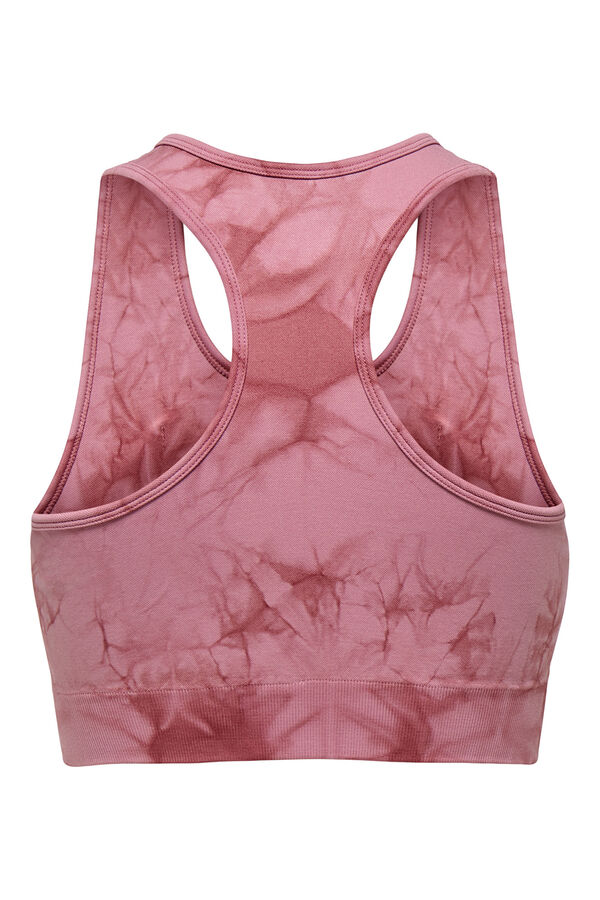 Only Play Calvin Klein pink logo padded bra rosa