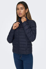 Only Play Chaqueta t&eacute;cnica acolchada con bolsillos azul