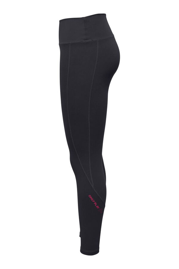 Only Play Leggings de cintura alta y bolsillo lateral gris