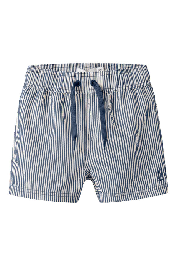 Name it Ba&ntilde;ador de rayas ni&ntilde;o azul