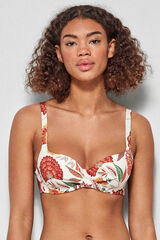 Gisela Top bikini capacidad blanco