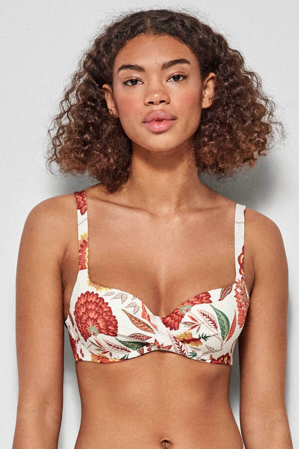 Gisela Top bikini capacidad blanco