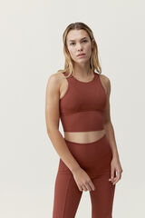 Born Living Yoga Top Elin Mogno estampado