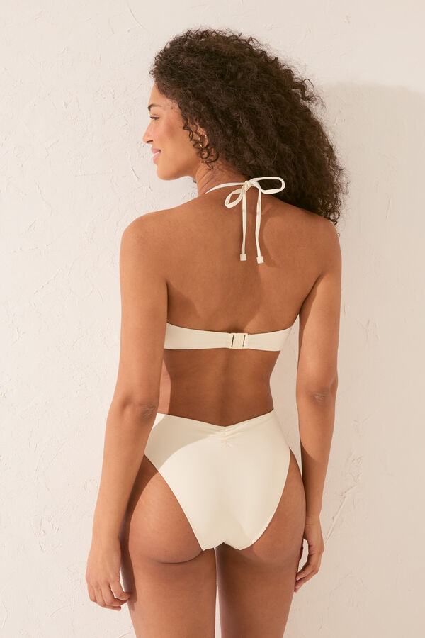 Women'secret Ba&ntilde;ador trikini blanco marfil