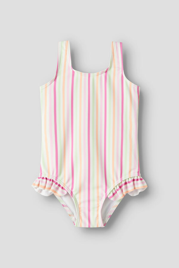Name it Ba&ntilde;ador rayas volante ni&ntilde;a estampado