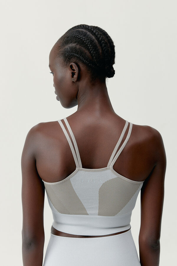 Born Living Yoga Top deportivo Malia estampado