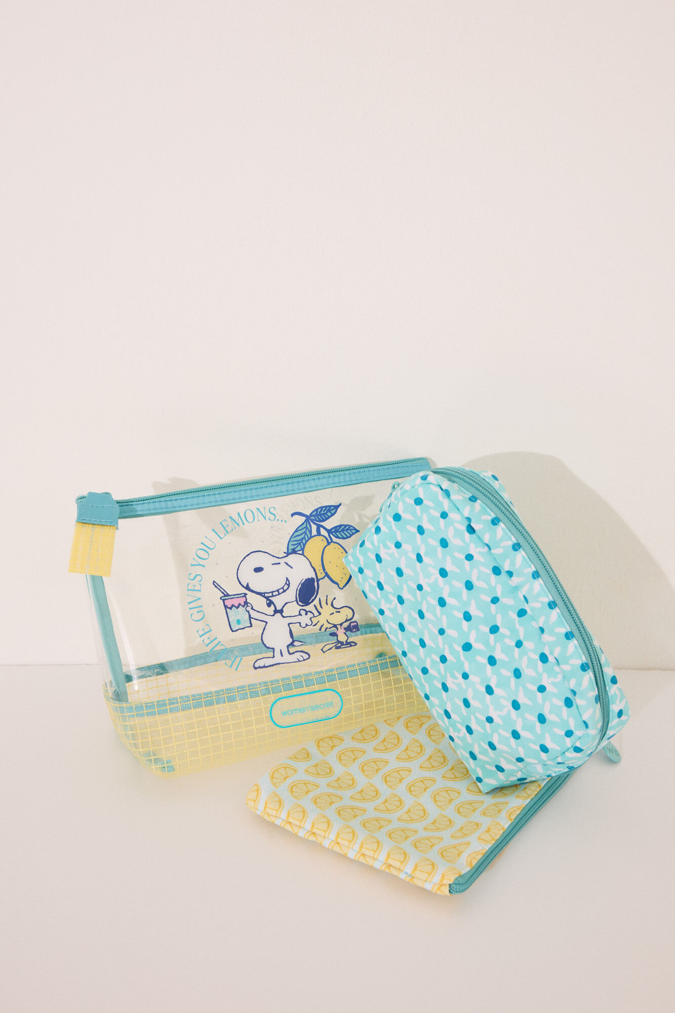 Women'secret Pacote de n&eacute;cessaire multicolorida do Snoopy