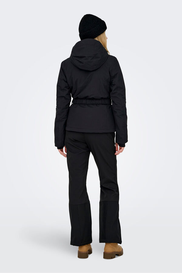 Only Play Casaco de esqui t&eacute;cnico para mulher preto