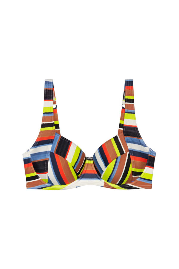 Triumph Top de bikini con aro estampado