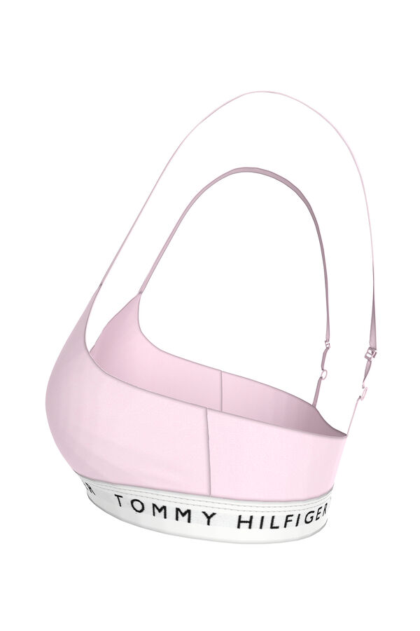 Tommy Jeans Sujetador deportivo sin aro azul