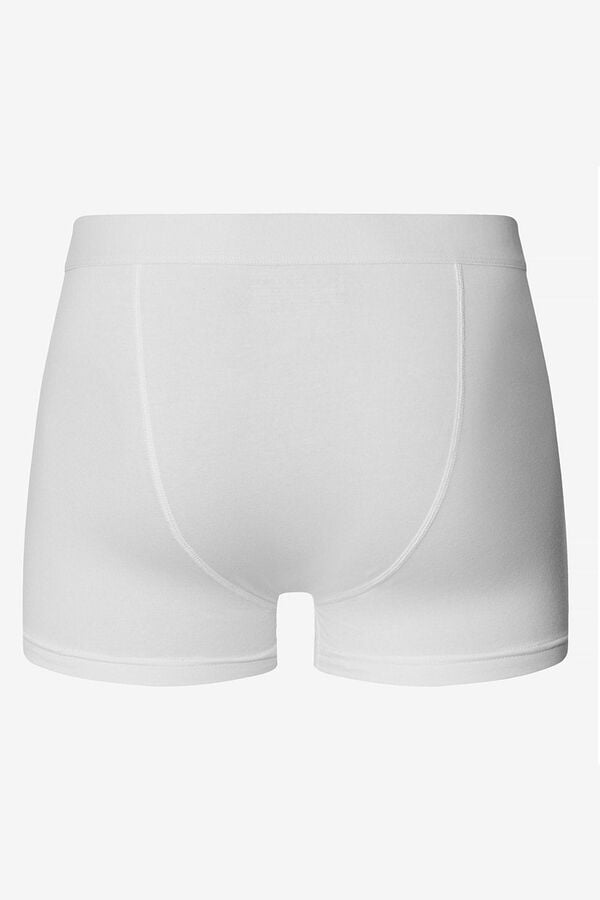Bread & Boxers Pack de 2 boxers modais el&aacute;sticos ecol&oacute;gicos brancos branco