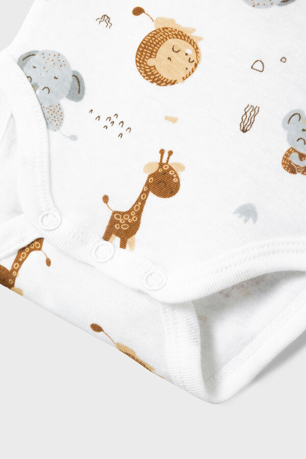 Name it Pack 2 body beb&eacute; unisex blanco