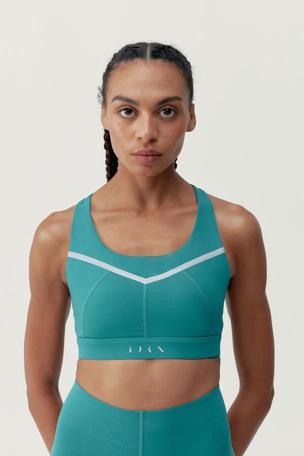 Born Living Yoga Luna sports top verde