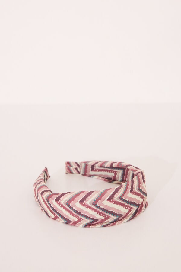 Women'secret Diadema pelo print tribal estampado