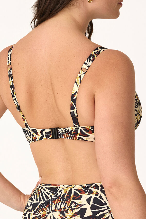Promise Top bikini capacidad &eacute;tnico marr&oacute;n