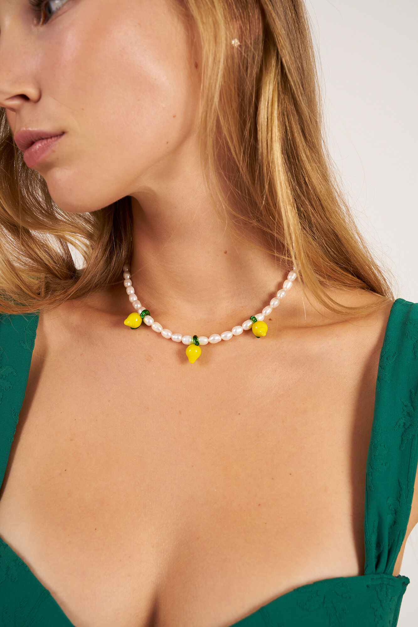 Bohodot Collar lim&oacute;n