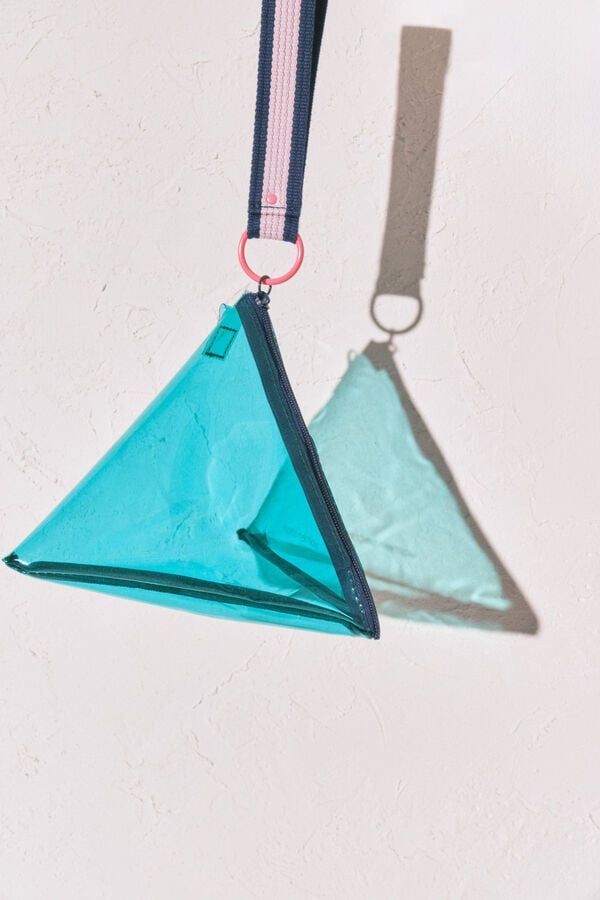 Women'secret Bolsa triangular azul azul