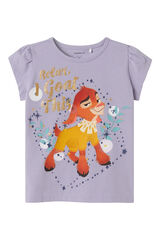 Name it Camiseta menina desejo rosa