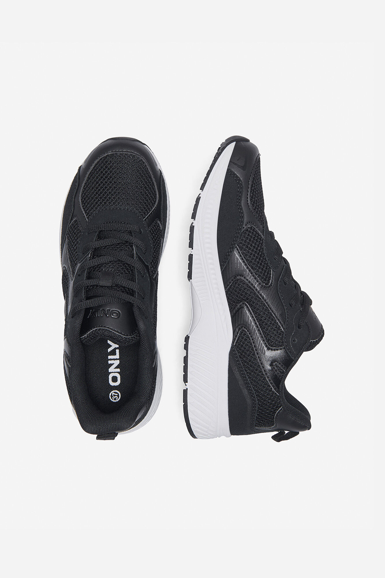 Only Play Deportivas cordones mesh