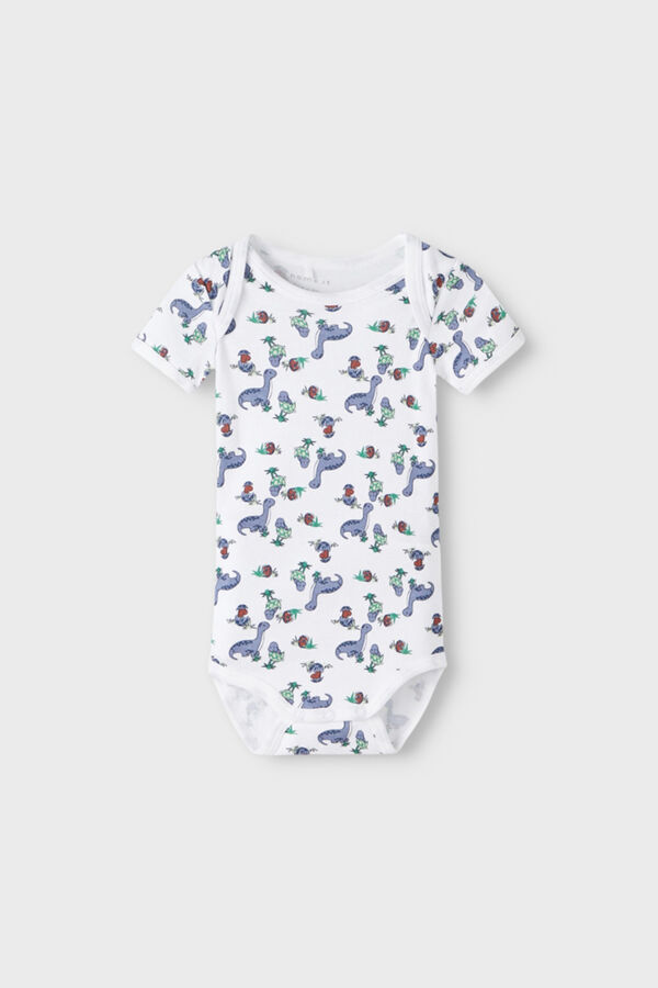 Name it Set de 3 bodies bebé niño gris