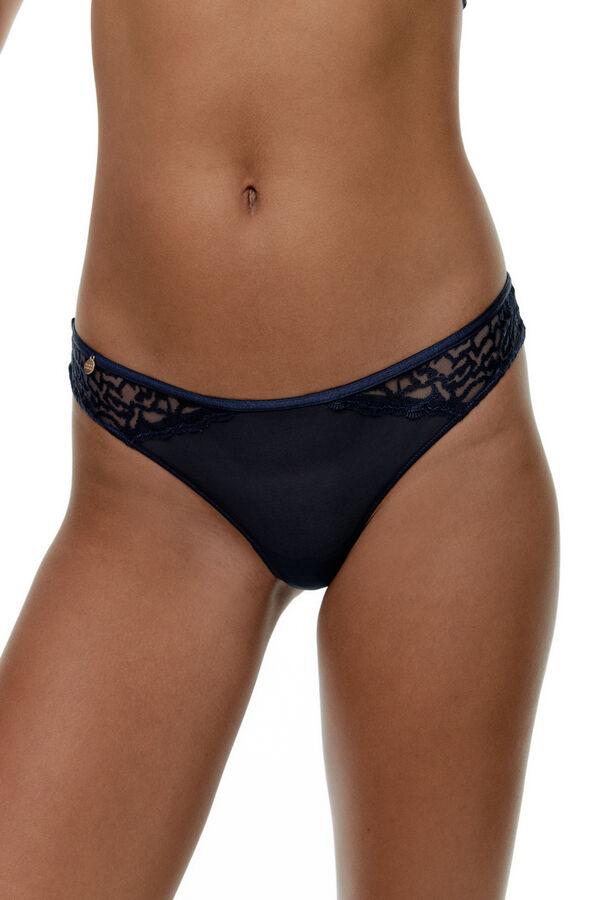 Black Limba Braga Brasileña Niki - Navy Blue azul