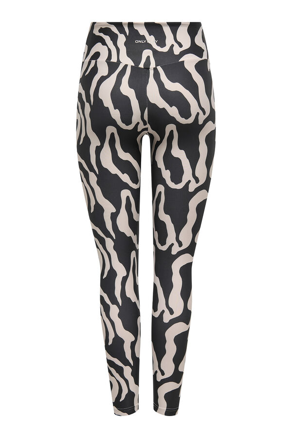 Only Play Leggings t&eacute;cnicas de cintura alta cinzento