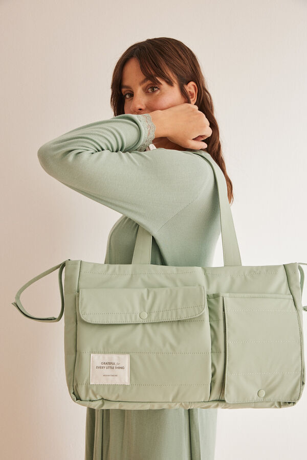 Women'secret Bolsa "maternity" para carrito verde